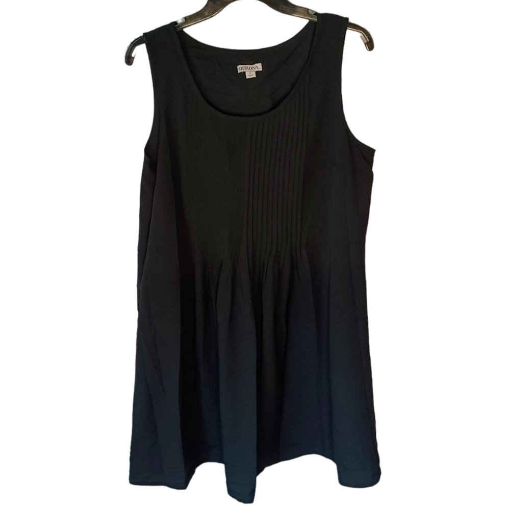 Merona Black Dress Size Large
